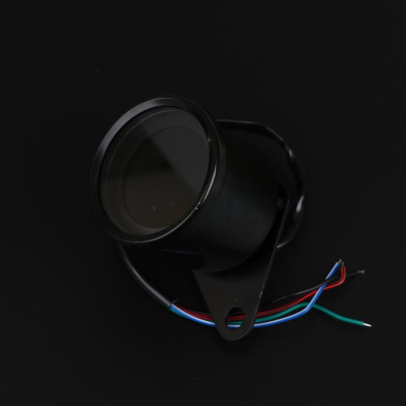 Misuratore universale per moto LED Tachimetro digitale Contachilometri Indicatore livello carburante per misuratore modificato per scooter moto: verde militare