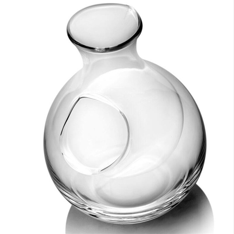 Bouteille de glace japonaise, carafe à vin, nid de refroidissement Hamster, verre de cristal, trou de pouce, bouteille de saké, pichet à vin, Pot de Cuisine 250ML Igloo