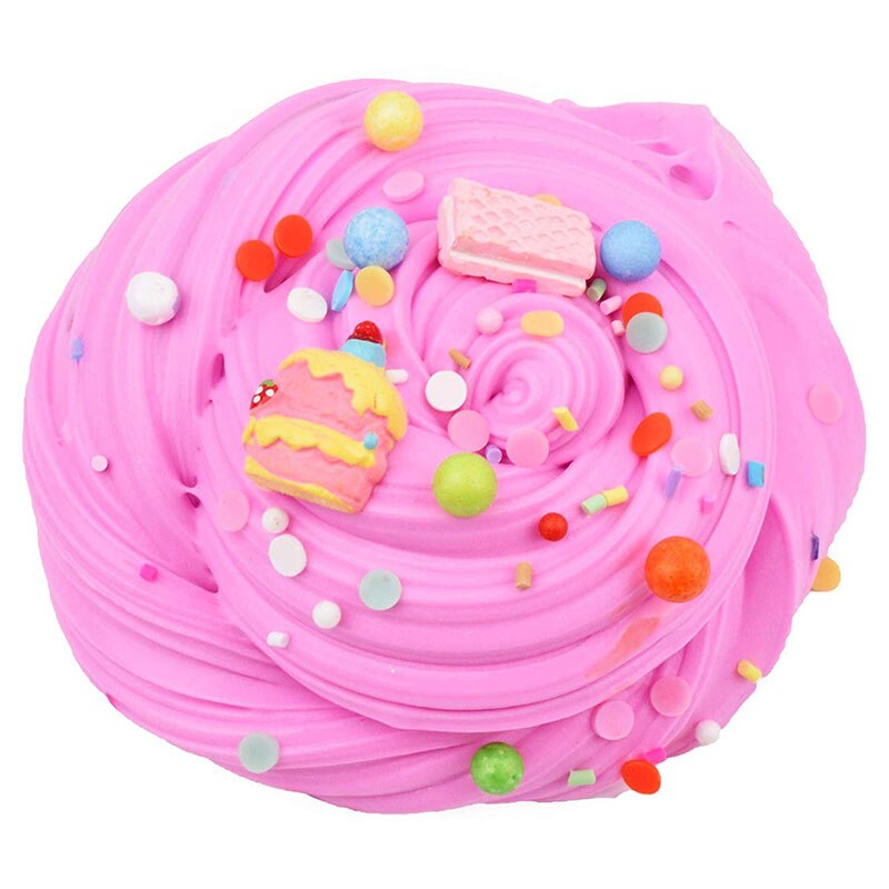 Jouets Slime 60/100/120ml pour enfant Imitation de Biscuits Slime couleur unie argile parfumée jouet soulagement du Stress jouets éducatifs pour enfants