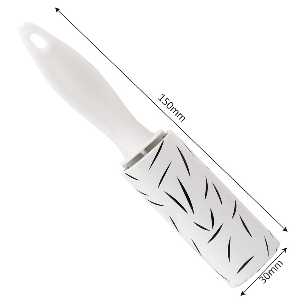 Mini Clothes sticky hair Portable Cleaning Device Clothes Coat Sticky Lint Roller Dust Cleaner Tear-out Sticky Paper Roller