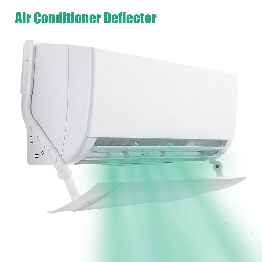 Anti Direct Blowing Retractable Air Conditioner Shield Cold Air Conditioner Wind Deflector Baffle Adjustable Air Guide Cover