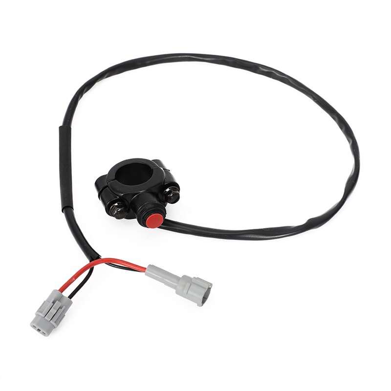 12 V Motorfiets Scooter Schakelaar ON-Off Koplamp Stuur Waterdichte Schakelaars Knop (D Type