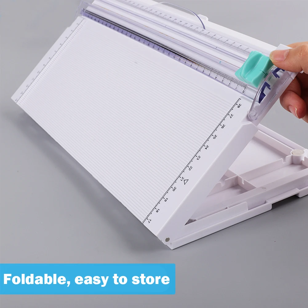 12x12 inches Portable Paper Trimmer Scoring Board Craft Paper Cutter Folding Photo Paper Cutting Machine DIY Scrapbooking Craft