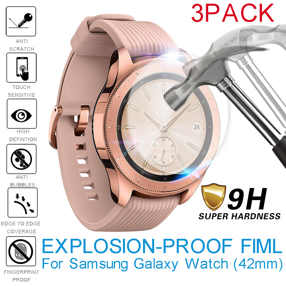 3Pack Explosieveilige Tpu Screen Protector Film Guard Voor Samsung Galaxy Horloge (42Mm) display Screen Protector Cover