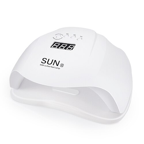 80W UV Lamp LED Nail Lamp Nail Droger Voor Alle Gels Polish Met 10 s/30 s/60 s/99 s Timer Manicure Tool Gel Licht: sunx / EU