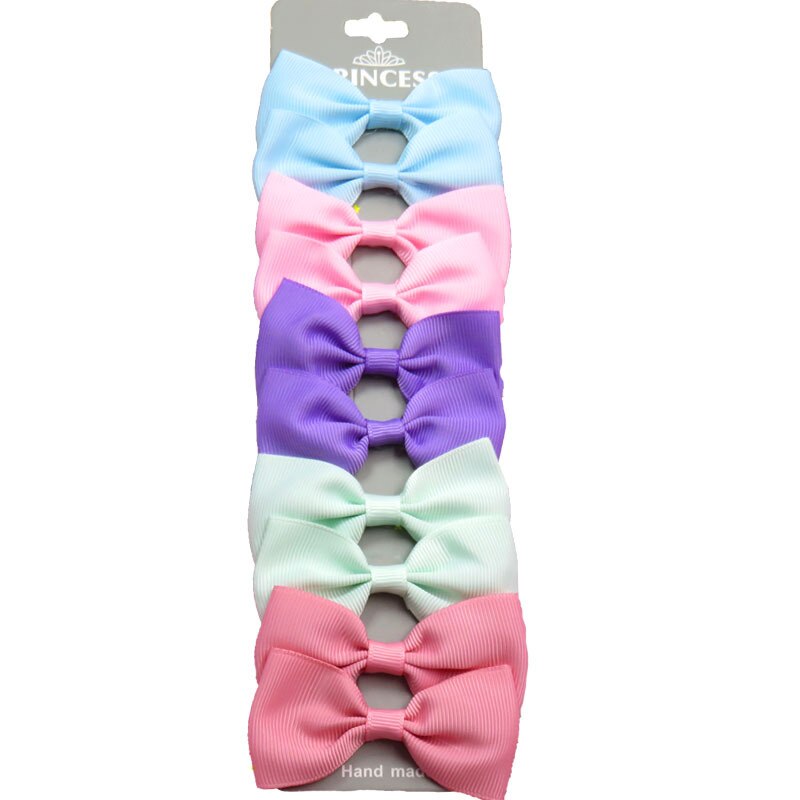 5/10 Pcs/Set Leuke Baby Haar Clips Bloem Rooster Bows Kids Meisjes Haarspelden Dot Kinderen Hoofddeksels Haarspeldjes Baby Haar accessoires: G08