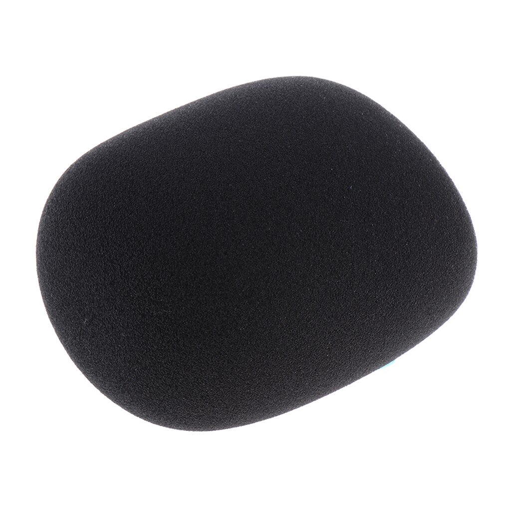 Funda de espuma para micrófono grande, protector para micrófono, parabrisas para grabación de 4cm
