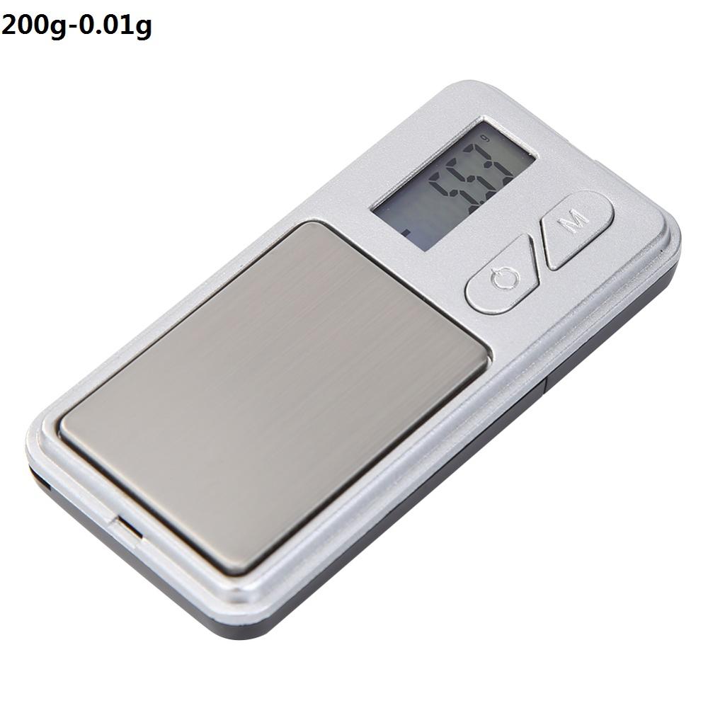 500g/0.01g Digital Multi-function Food Kitchen Scale Postal Food Balance Measuring Weight Kitchen LED Electronic Scales: 200g 0.01g K