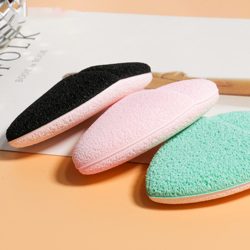 Natural Exfoliating Face Wash Cleansing Puff Remover Face Cleansing Towel Reusable Cleansing Makeup Sponge Shoe Type TSLM1