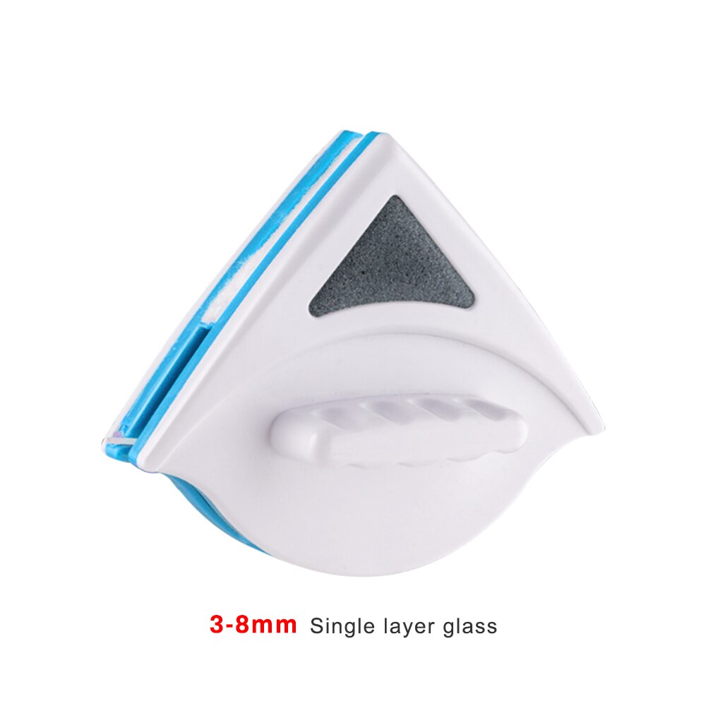 Magnetic Window Wiper Glass Cleaner Brush Tool Double Side Magnetic Brush Window Glass Brush for Washing Household Cleaning Tool: A 3-8mm single-layer