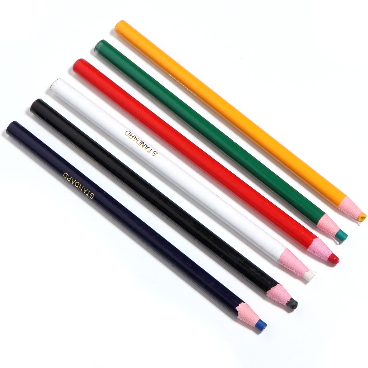 6-30 unids/set de tiza de tela a medida, marcador de tela borrable, ropa de retales para manualidades DIY, herramientas de costura para marcar prendas: Verde militar