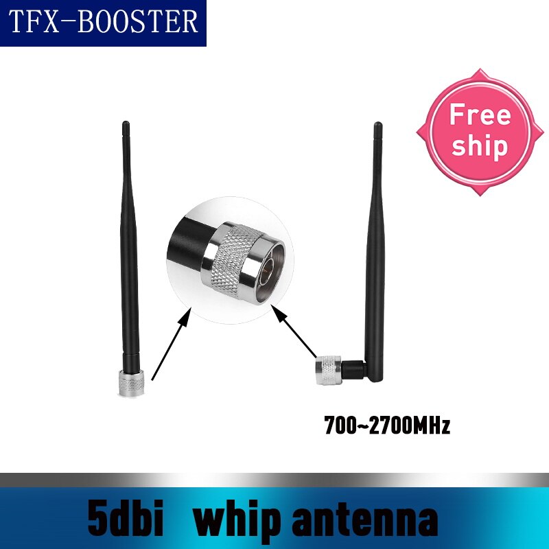 Guadagno esterno di TFX-BOOSTER dell&#39;antenna 1800mhz 2100mhz WCDMA LTE DCS 13dBi per l&#39;antenna della frusta del ripetitore 700 ~ 2700mhz del ripetitore del telefono cellulare