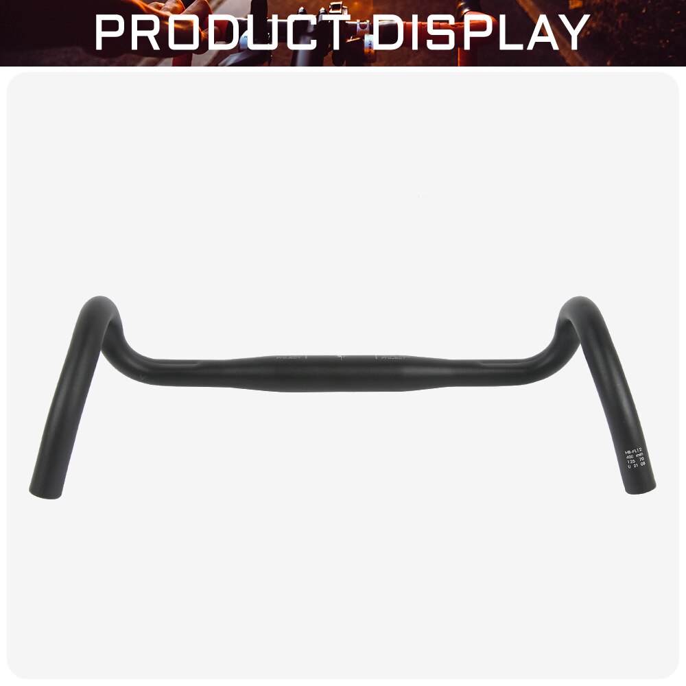 UNO Ultralight Road Bicycle flared bar Outer Bar Bicycle Handle 31.8400/420/440/460mm Racing Gravel Bike Handlebar