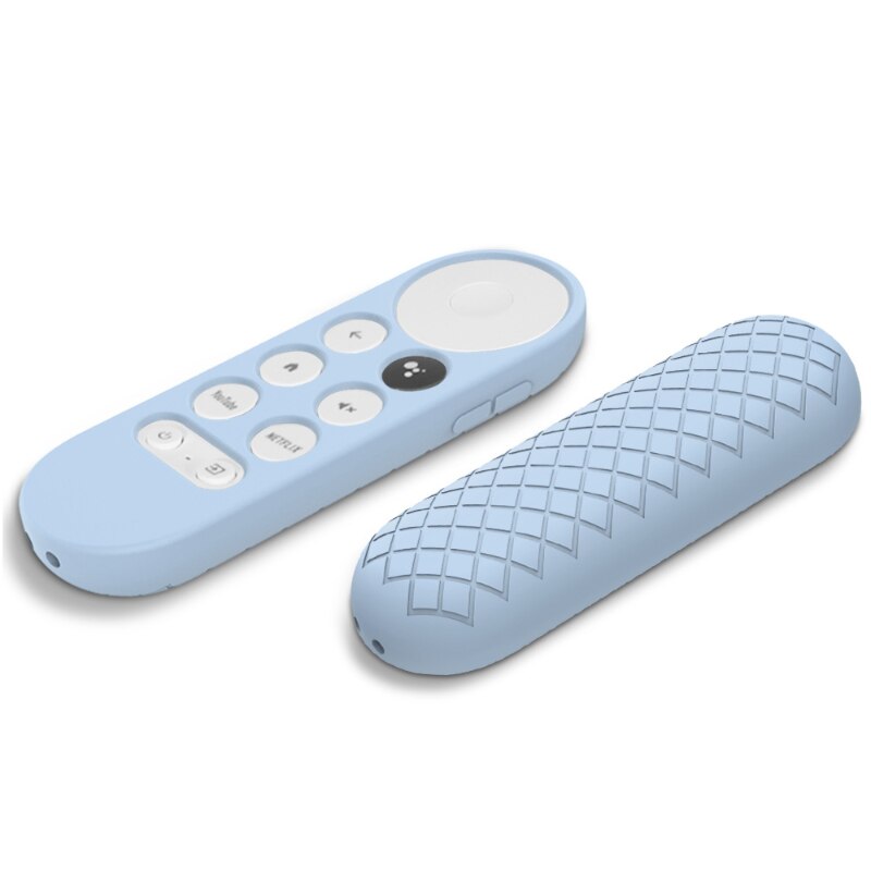 Silicone Remote Control Cover For Chromecast With Google TV Voice Remote Anti-Lost Case For Chromecast