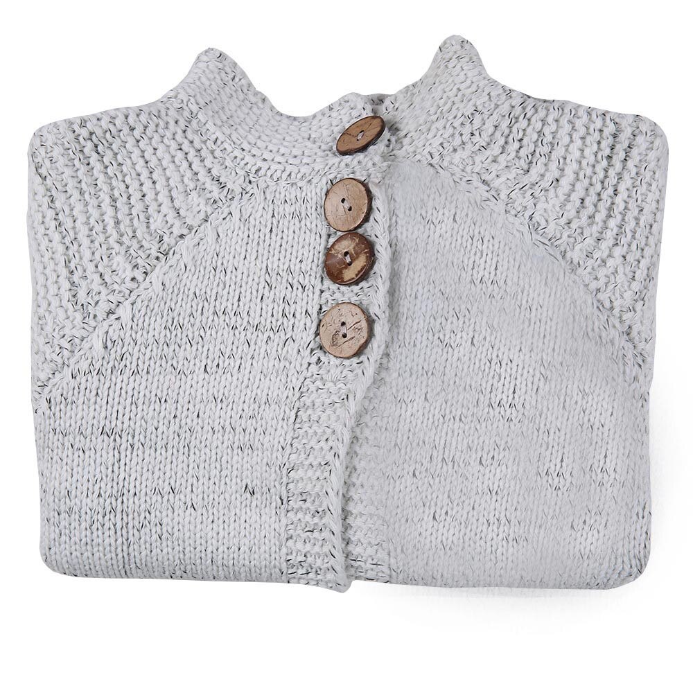 Toddler Kids Baby Girls Outfit abbigliamento bottone maglione lavorato a maglia Cardigan cappotto top abbigliamento per bambini abbigliamento per ragazze