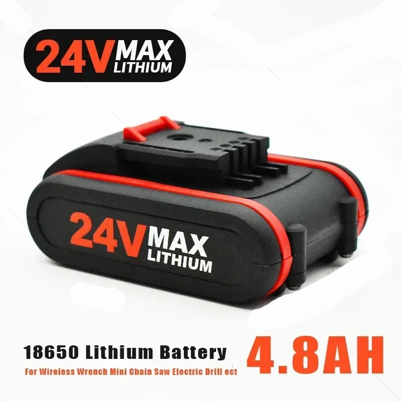 24V 48V 88V 18650 Lithium Battery 4800mah Electric Tools Battery For Wireless Wrench Mini Chain Saw Electric Drill ect: Gold