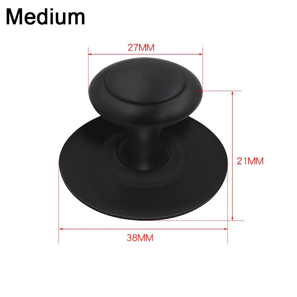 Manija de cajón sin perforaciones, manija redonda autoadhesiva de acero inoxidable, gancho de pared para puerta de ventana de armario de cocina, 1/3 Uds.: 6XL / Naranja