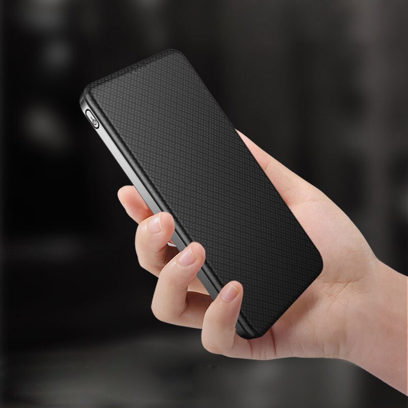 10000mAh Ultra Dünne Ausgezeichnete Tragbare Power Bank SCHNELLE Lade Doppel USB Power Für Smart Handy