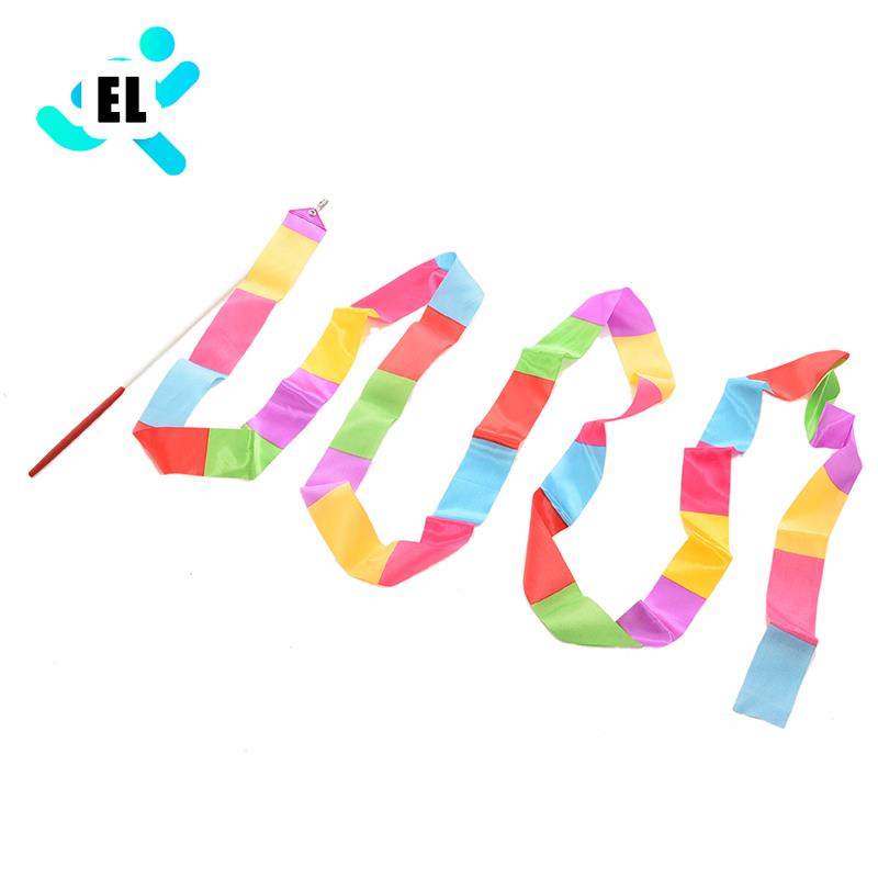 1 PCS Dance Ribbon Gym Rhythmic Gymnastics Rod Art Ballet Twirling