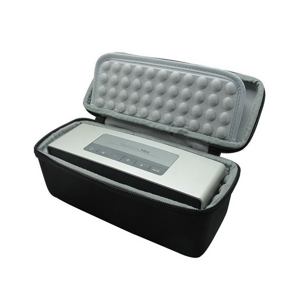 Portable Semi-dur EVA transporter toute la housse de mallette de rangement de voyage pour Soundlink Mini haut-parleur Bluetooth sans fil