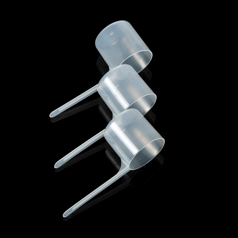 Cuchara de plástico transparente para medicina, cuchara de 30g
