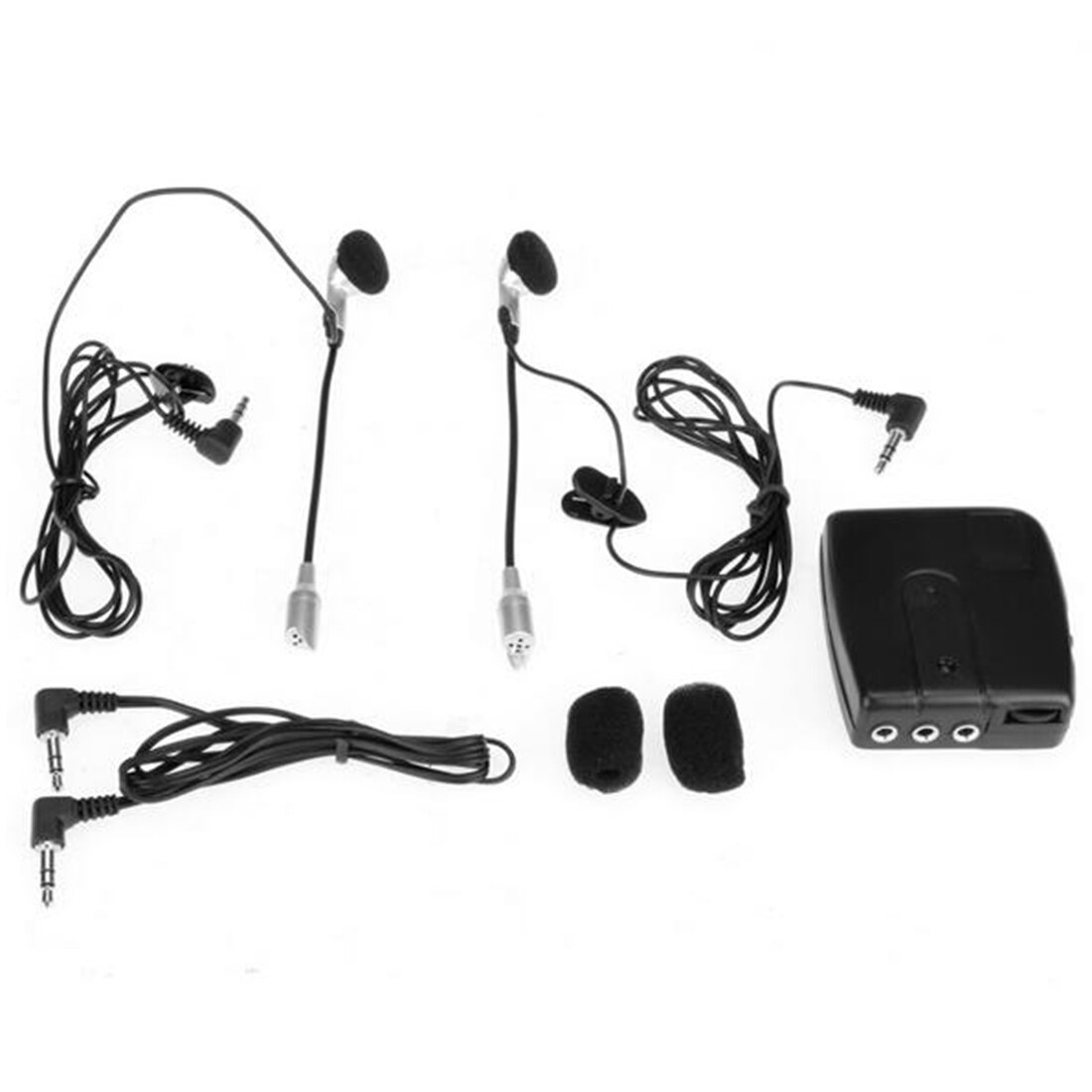 2 Way Motor Intercom Motorhelm Headset Communicatiesysteem Interphone Motor Headset Oortelefoon