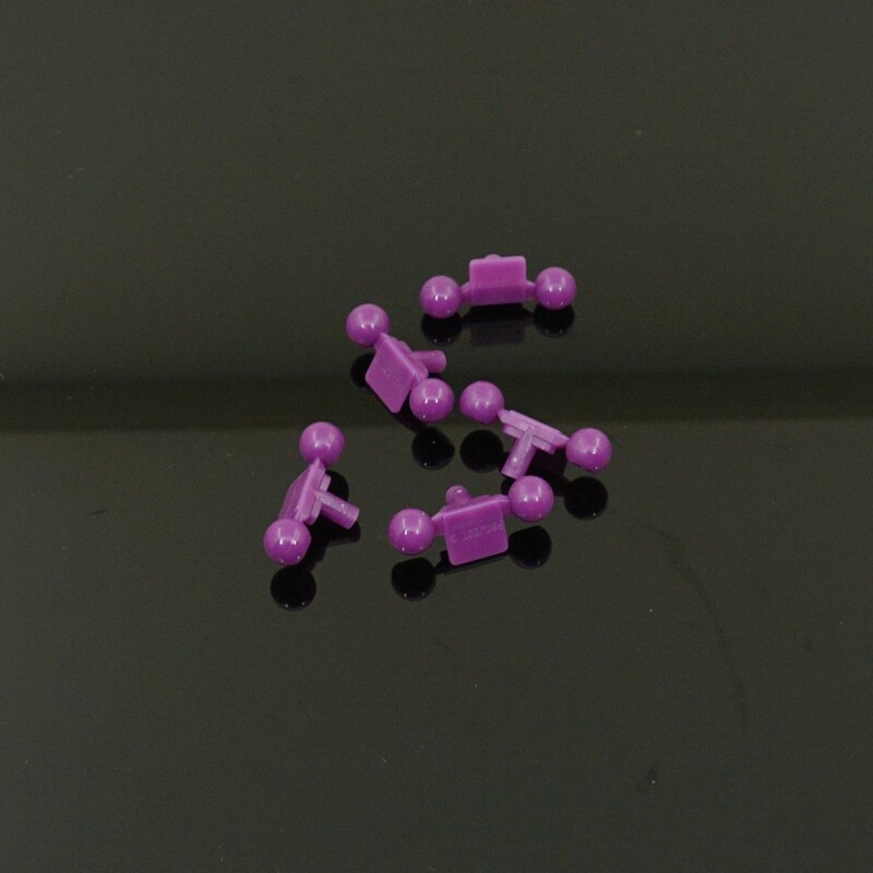 MINI 4WD self-made tamiya parts plastic ballcaps 13 color 10 pcs price MJ MODEL: Purple