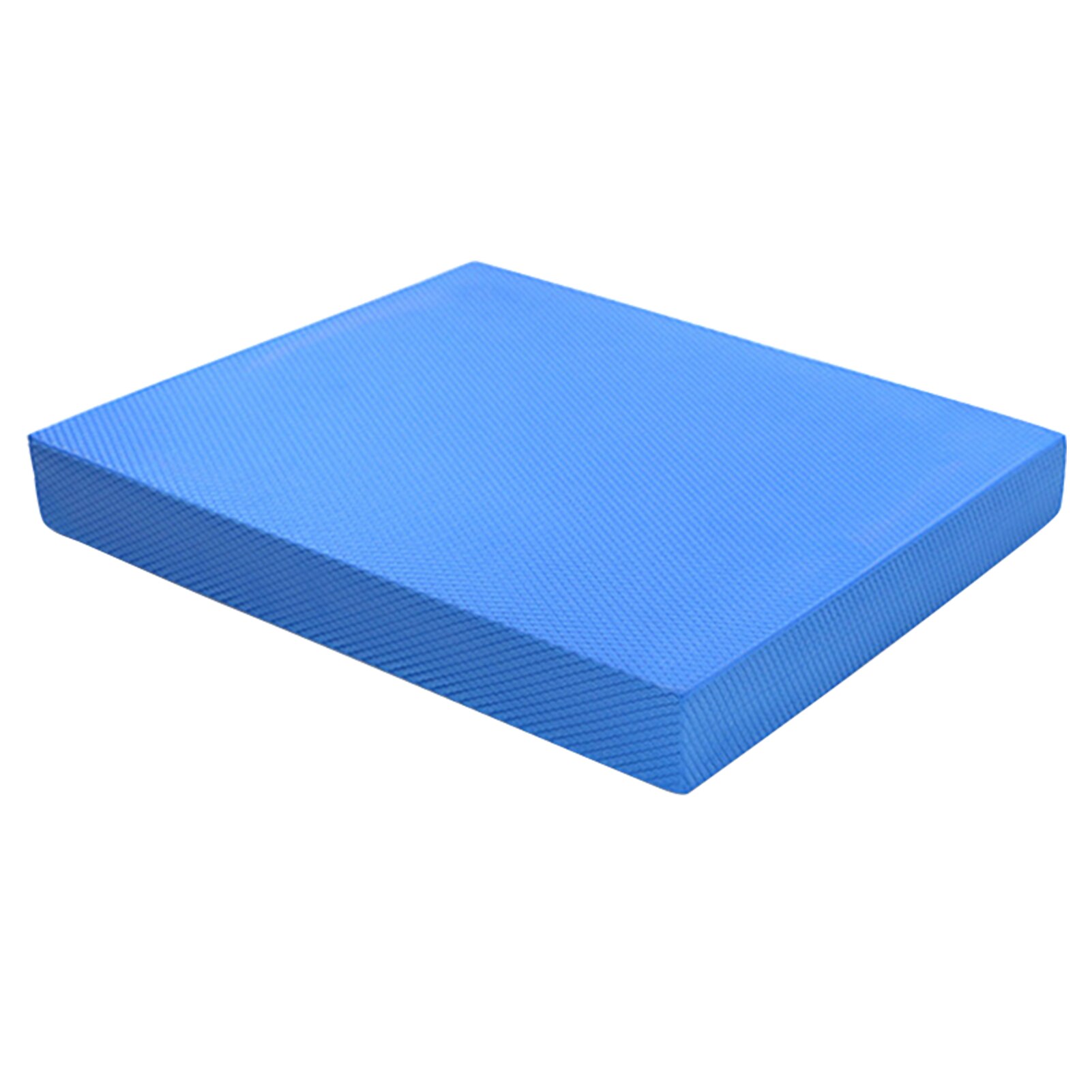 Non Slip Soft TPE Gym For Physical Therapy Balance Foam Pad Stability Workout Exercise Mat Strength Training Yoga Chair Cushion: Blue
