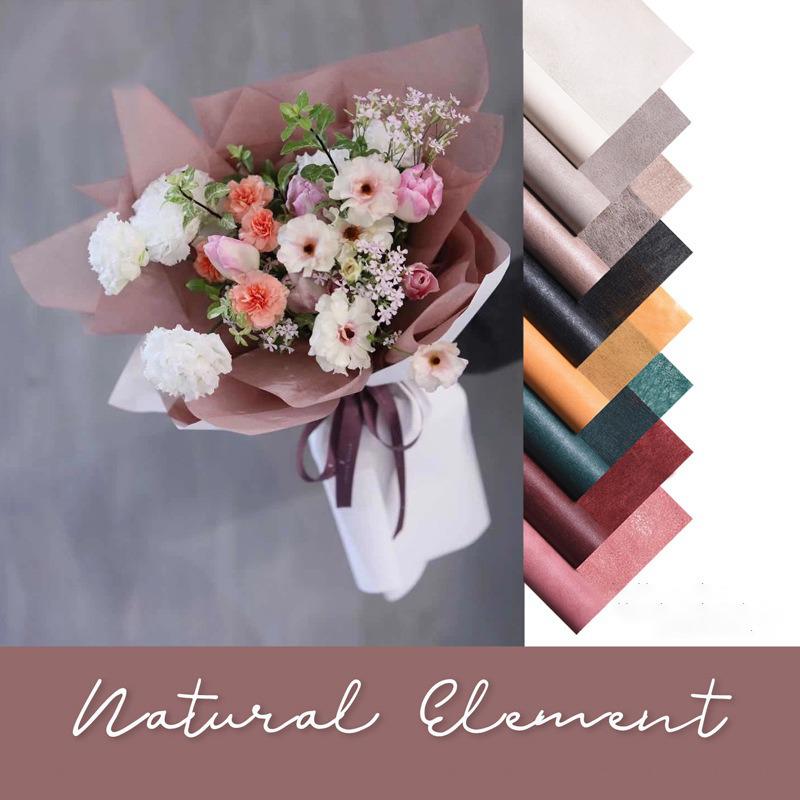 10 Yards Non-woven Papier Tissue Papier Effen Kleur Bloem Inpakpapier Roll Bloem Boeket Cadeau Verpakking Bloem Papier 60Cm * 60Cm
