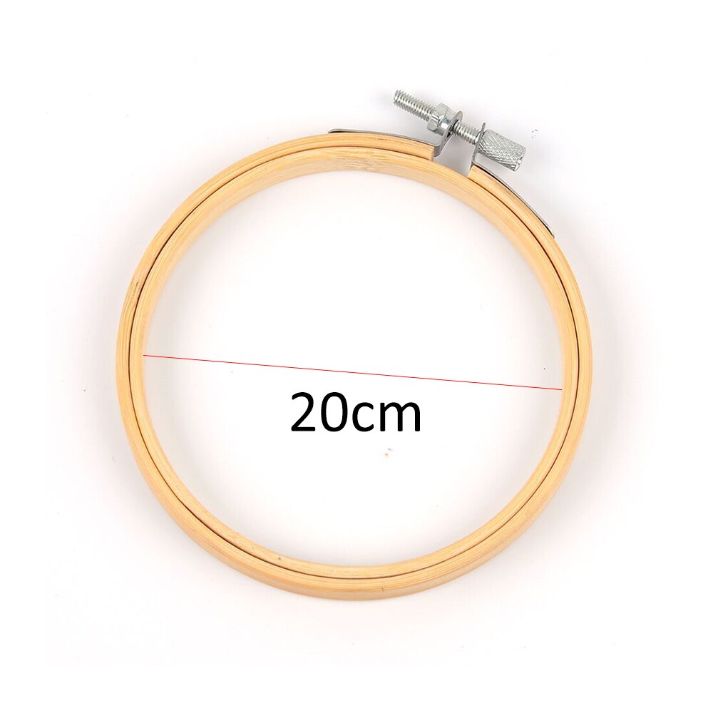 Circle Embroidery Kits, Embroidery Set, Needlework Embroidery, Cross Stitch Kits, Embroidery for Beginner, DIY Art Sewing Craft: 20CM Ring Frame