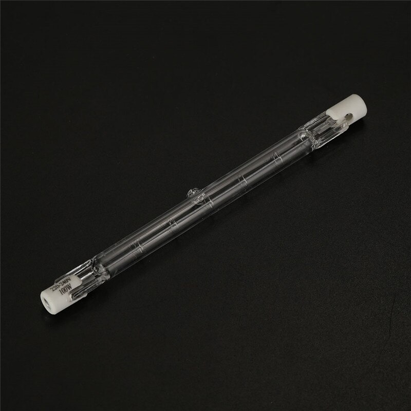 1PC Linear Double Ended Halogen Light Bulb Transparent Warm White Lamp 118mm R7S 220-240V 300W Watt Wedding Party Decoration: 118mm 100W