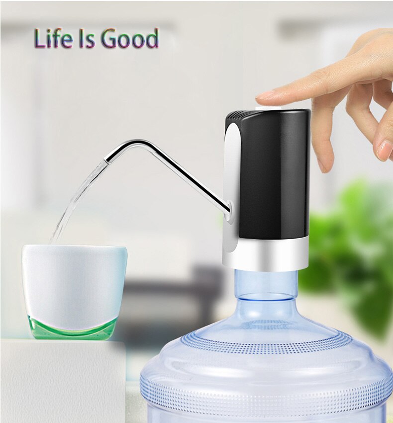 Dispensador de agua embotellada drikkevannspumpe for en flaske mini elektrisk vanndispenser articulos de cocin