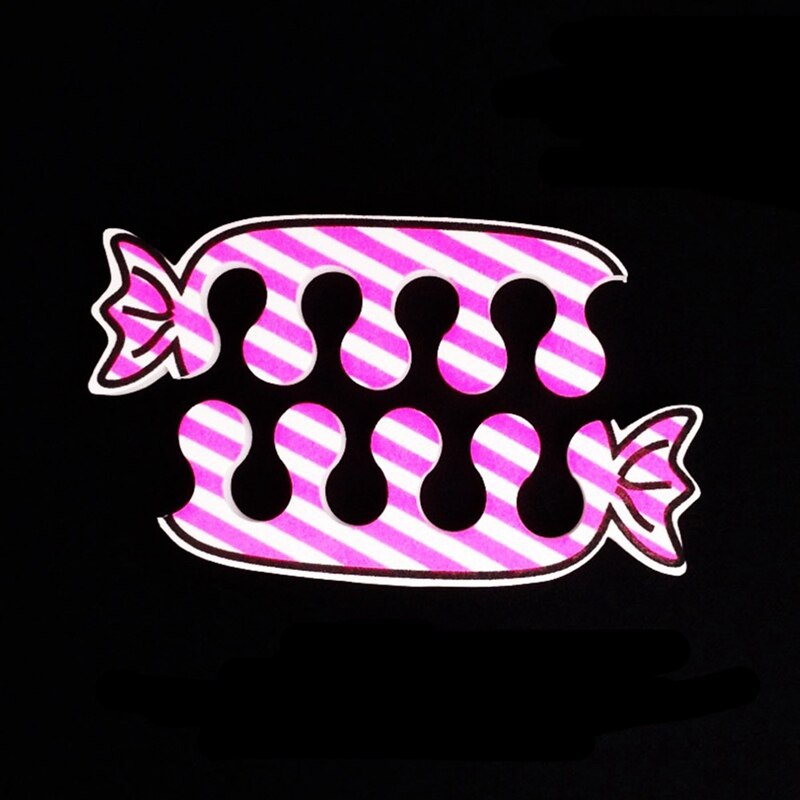 Nail Art Tools Comfortable Sponge Foam Color Random 2 Pcs/Set Finger Toe Splitter Soft Sponge Foam Repair Toenails Tool