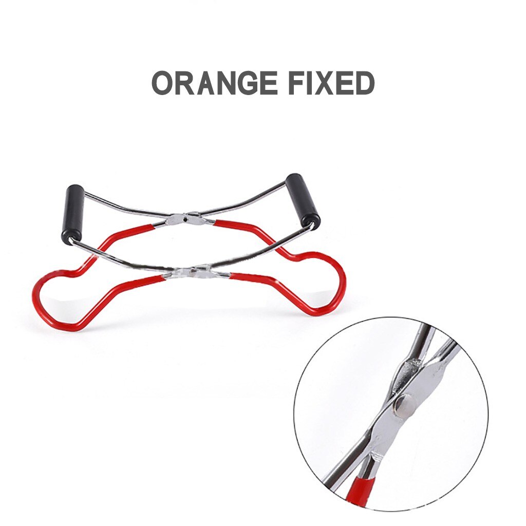 Canning Jar Lifter Tongs Stainless Steel Jar Lifter with Grip Handle Bowl Clip Pot Dish Holder Steamer Plate Tong Kitchen