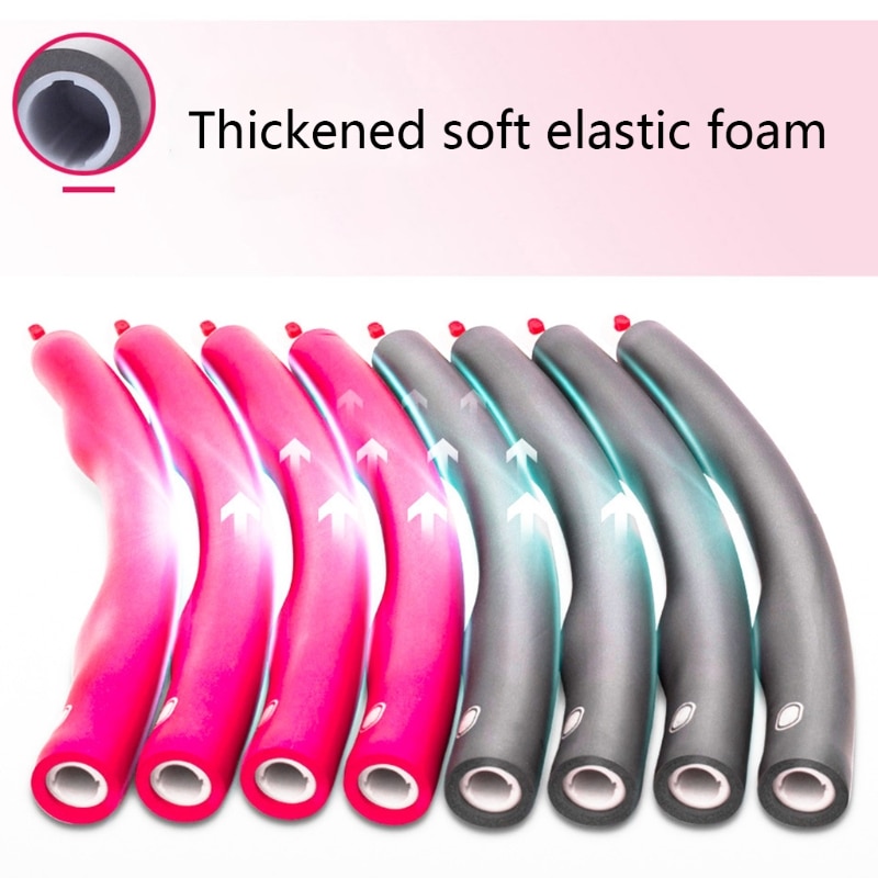 hula h oop 6/7 Pieces Tyres, Fitness, Adults, Easy to put Together, Slimming Hula H oop, Removable Sections, Professio