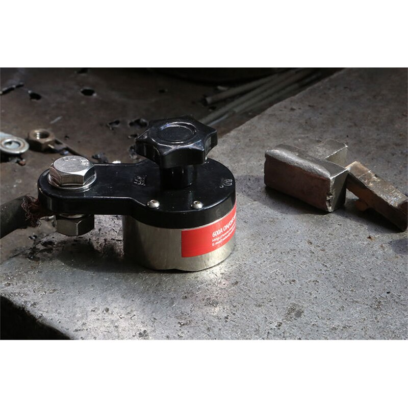 ElectroMagnetic Welding Ground Clamp Ground Magnet Connector Switchable Magnet Welding Bracket Welding Tool 300A