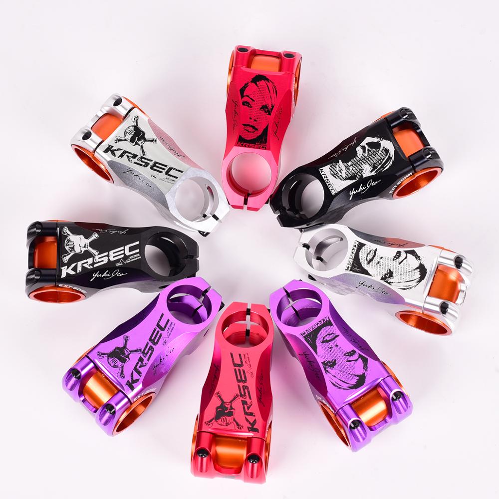 Aluminium Legering Fiets Stuurpen Zwart Rood Racing Cyclus 35mm/31.8mm CNC Stuurpen MTB Mountain Road Stuur stengels Fietsonderdelen