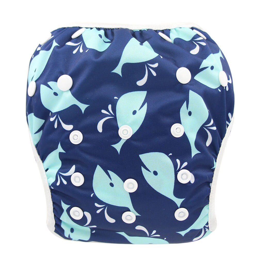Ohbabyka – couche de bain réutilisable pour bébé et tout-petit, couche-culotte ajustable, taille unique, , de réception pour bébé, 3 paquets, nouveauté été