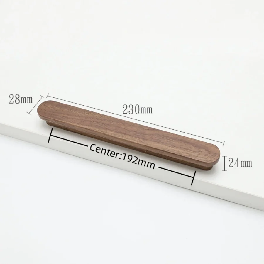 Maniglie per mobili in legno naturale nordico Armadi Maniglie da cucina Maniglie Armadi e cassetti Manopole per comò Maniglie lunghe per guardaroba: Nero oro