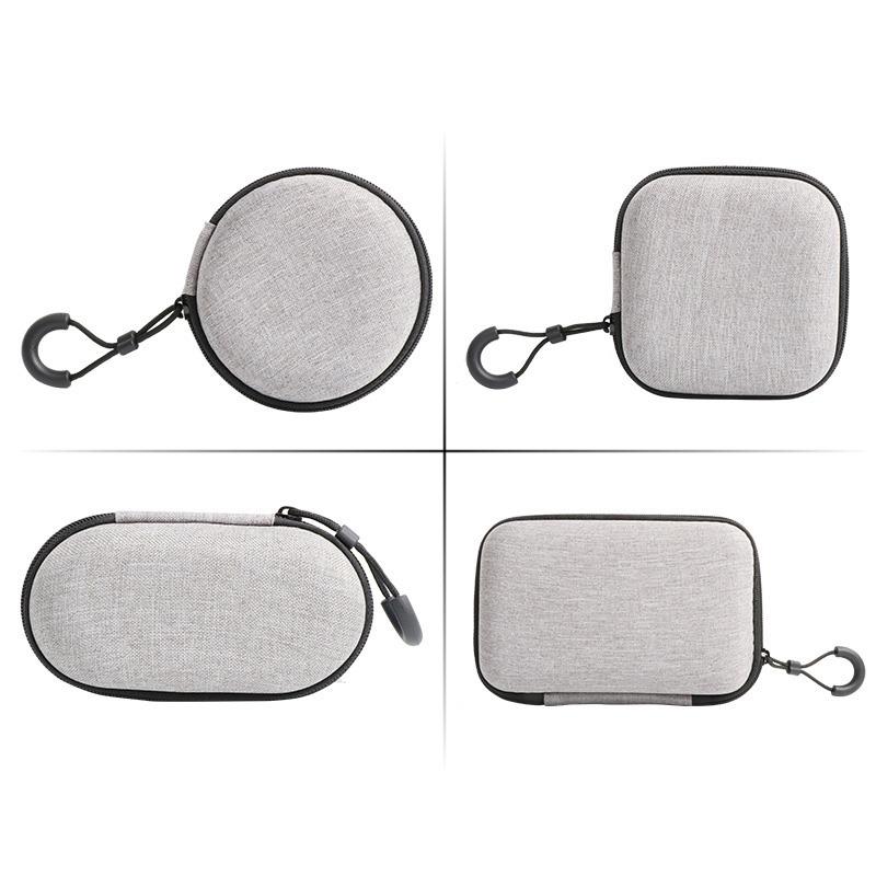 Headphone Case Earphone Cables Bag Portable Oxford Cloth Storage Waterproof Headset Box Bag Storage Bag for Earphone Cable Box