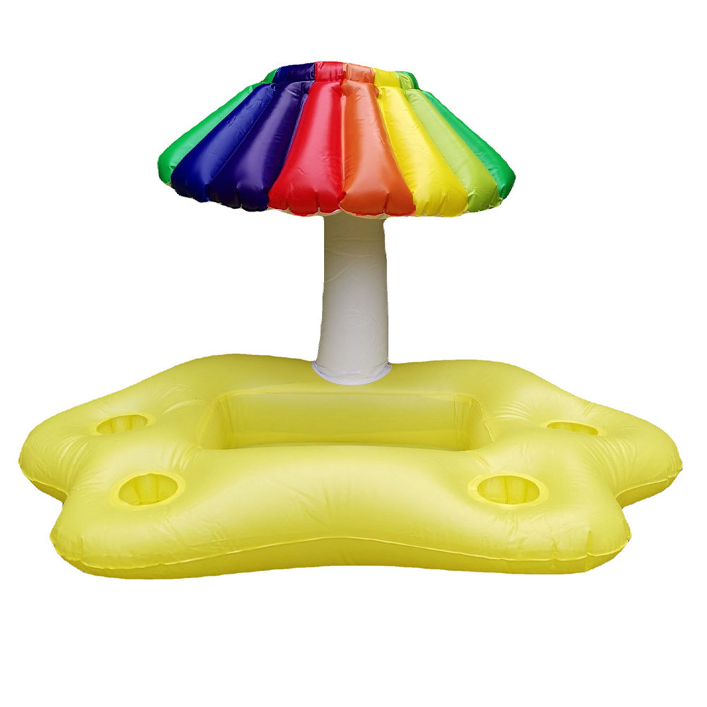 1Pc Inflatable Drink Float Floating Drink Tray Water Fruit Service Bar