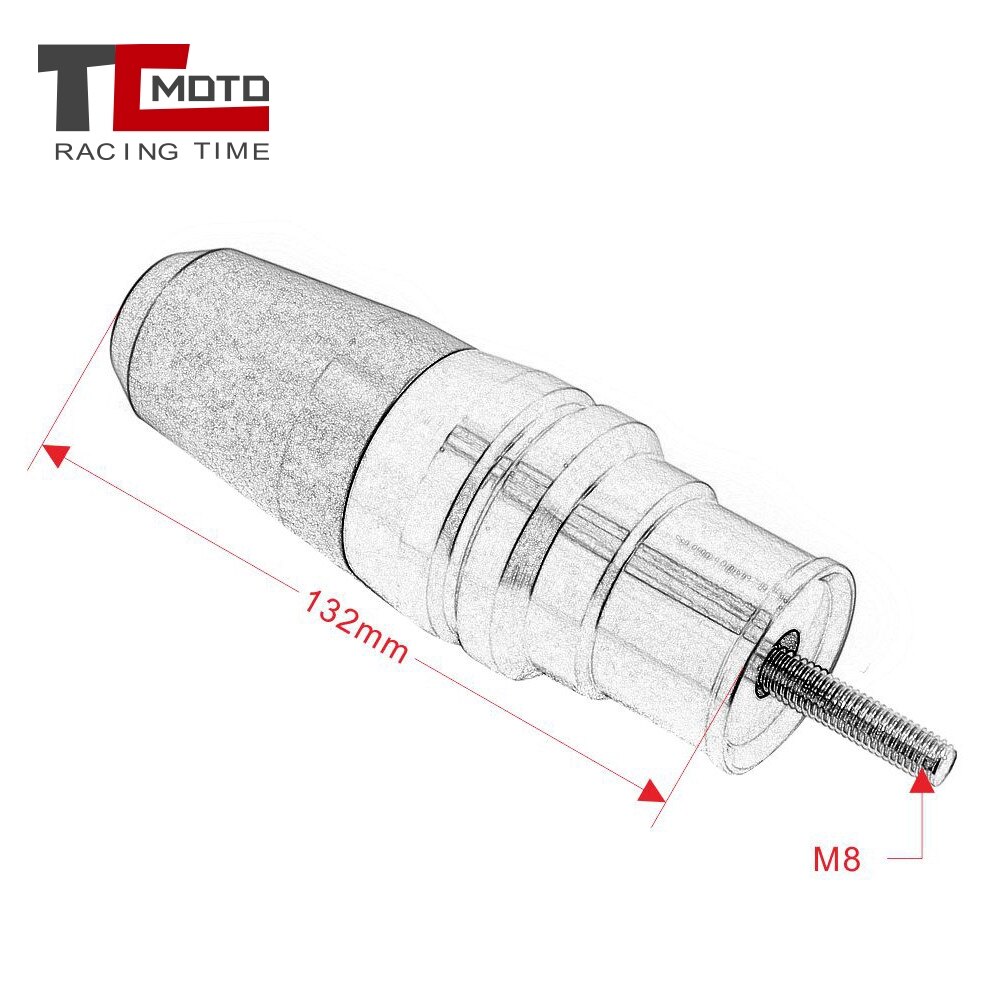 Deslizador de escape para motocicleta Yamaha, accesorios de protección contra caídas, almohadilla deslizante de choque, para YZF, R25, YZF, R3, MT25, MT03, años a