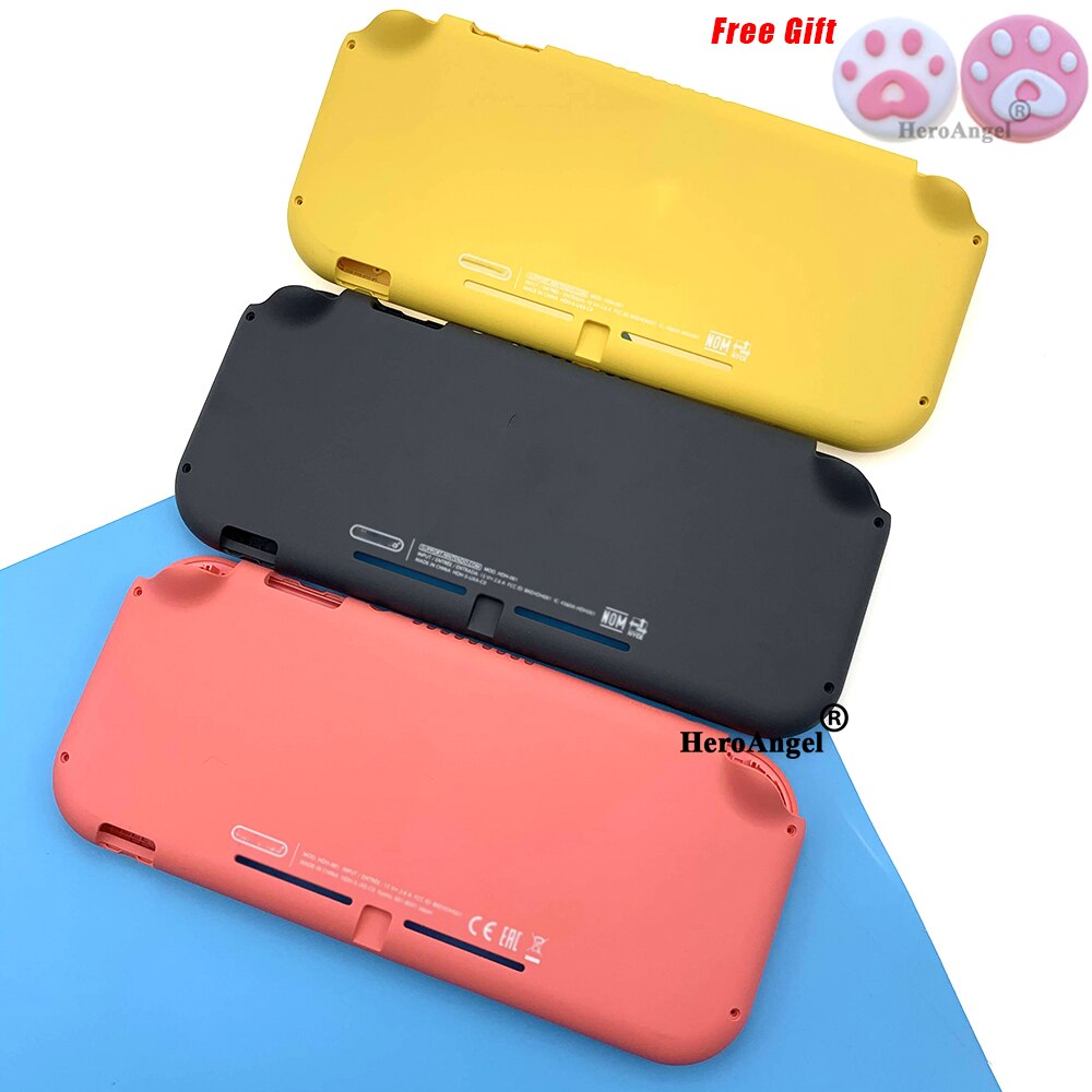 Black Yellow Front Back Housing Shell Cover Case Set for Nintend Switch Lite Console Replacement Cover Case