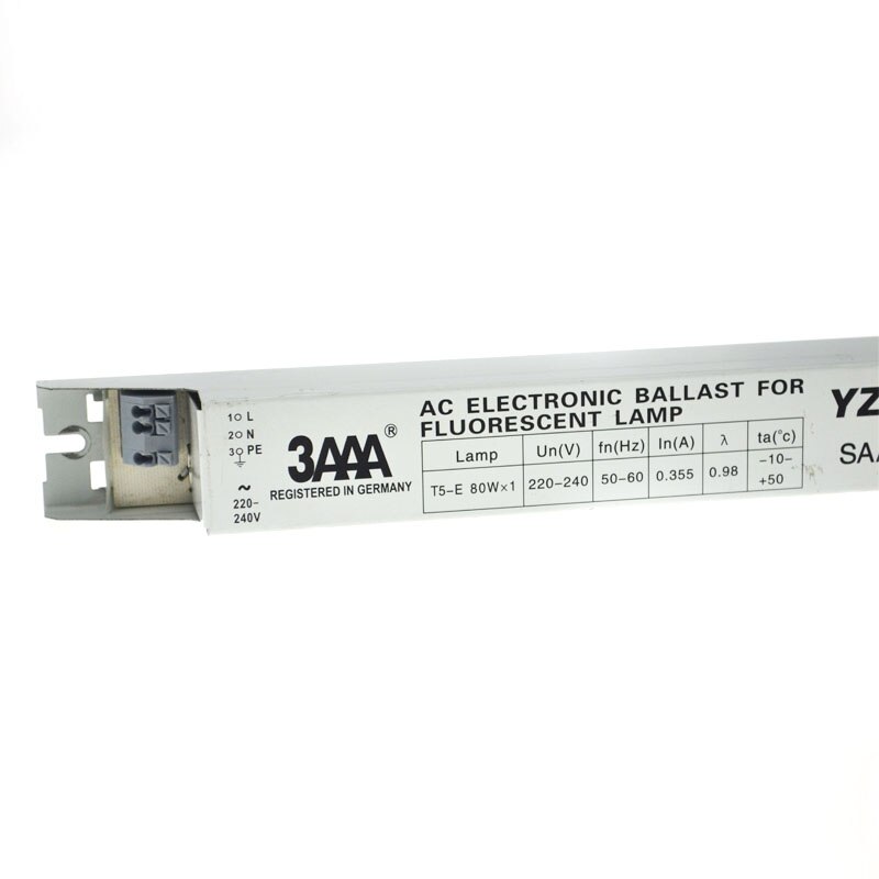 3 aaa yz -180 eaa  t5- e loistelamppu erillinen elektroninen liitäntälaite 80w yksi yhdelle  t5 erillinen lamppu