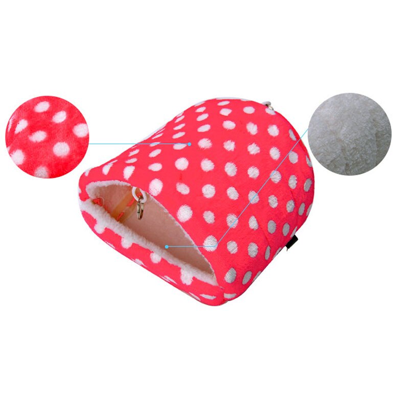 Liten husdjur hamster bur varm tunnel hängmatta hängande säng iller råtta hamster fågel ekorre grotta hydda bur hamster tillbehör