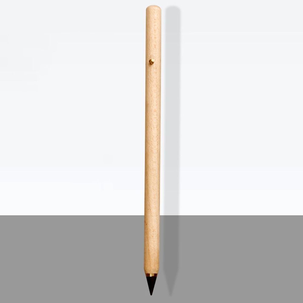 Inktvrije Onbeperkte Schrijfpotlood Hb Oneindig Schrijven Eeuwig Potlood Vervangbare Pen Tip Duurzaam Schetsen Schrijven: WIT