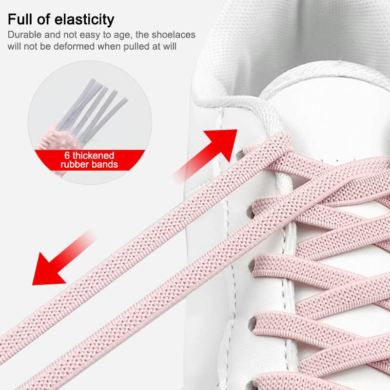 Lacci magnetici elastici 1 secondo chiusura lacci creativi rapidi senza lacci lacci per scarpe bambini adulti Unisex lacci per scarpe Sneakers lacci per scarpe