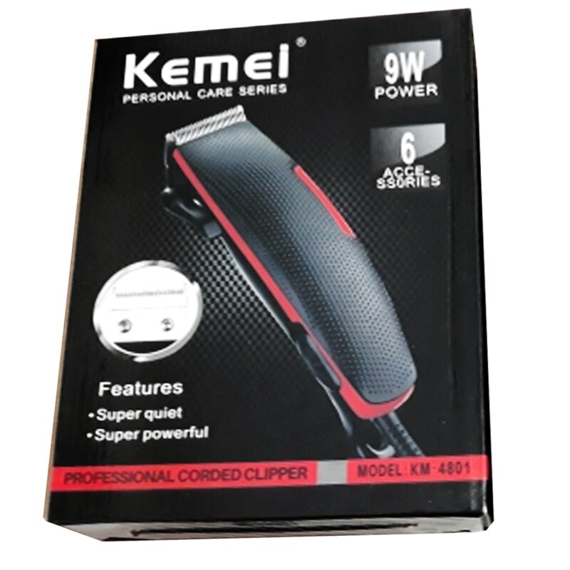 Kemei Snoer Verstelbare Clipper Kemel Leuker Kamei Haircutting Kemey Trimmer Bart Kmei Barttrimmer Kimei Bedrade Hairclipper Keimei: with retail box / au plug