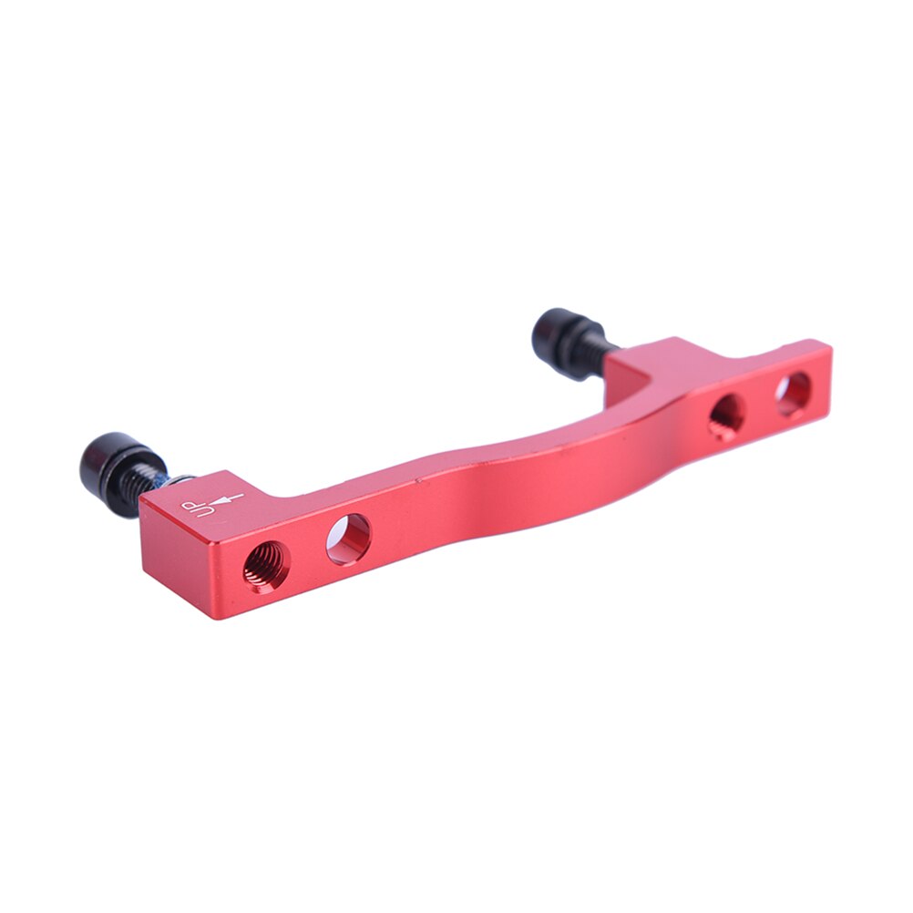 Adaptador de freio a disco de bicicletas 1 peça, para mountain bike, (adequado para 203 rotores, roda frontal e traseira) peças da bicicleta 4 cores