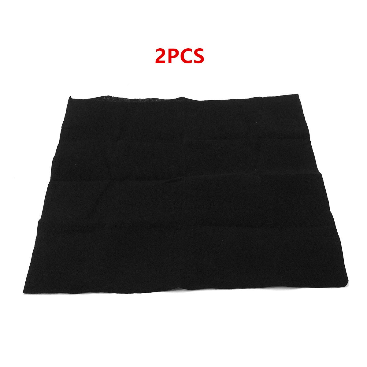 1m*1m Thickness 3mm Air Conditioner Cloth Activated Carbon HEPA Purifier Pre Filter Covers Fabric Sheet Pad: 2PCS